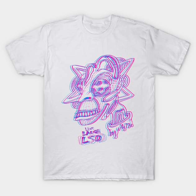 Live laugh LSD T-Shirt by studio.143